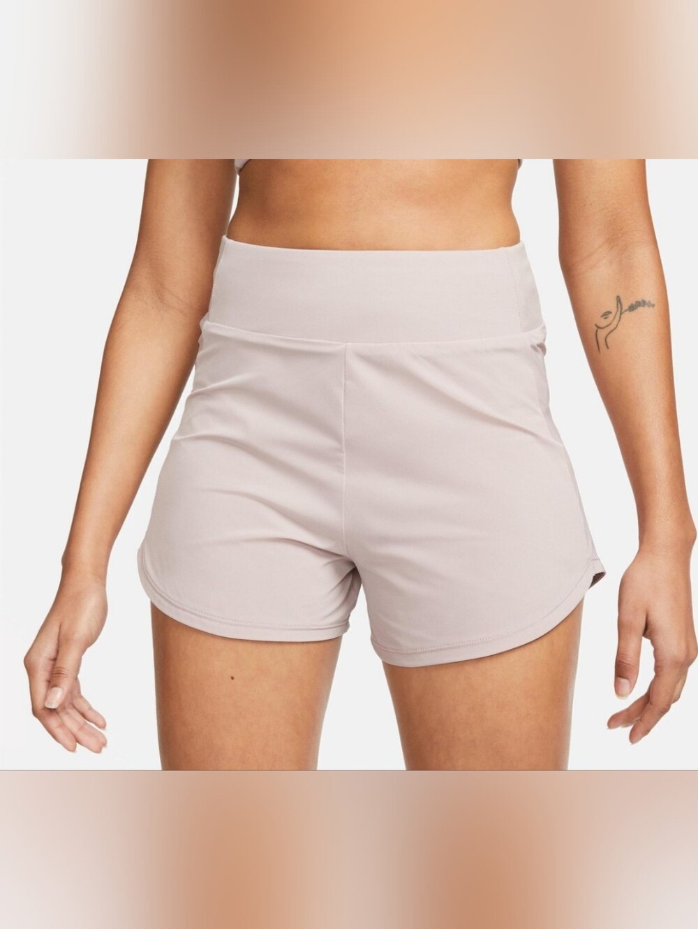 Nike Bliss High-Rise Dri Fit Lightweight Athletic Shorts | Xs